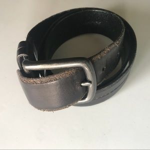 Distressed Black Belt